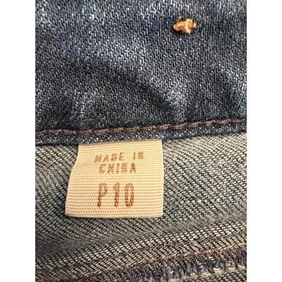Coldwater Creek straight leg blue denim  jeans 10P - Picture 4 of 10